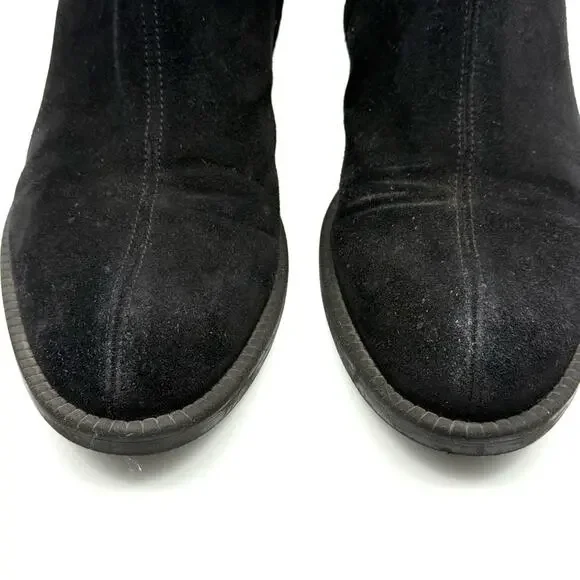 Pedro Garcia Kana Black Stetch Suede Bootie Low Shaft EU 39 - Picture 4 of 11